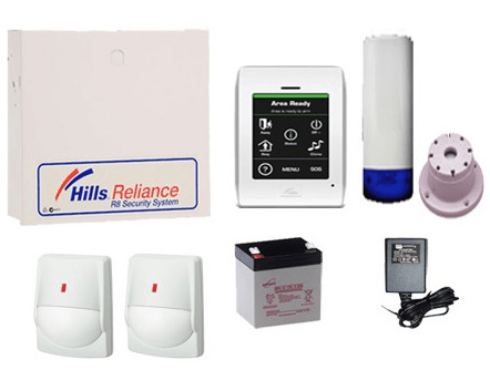 Hills Reliance Graphical Interface Alarm Nx16 System in Sydney